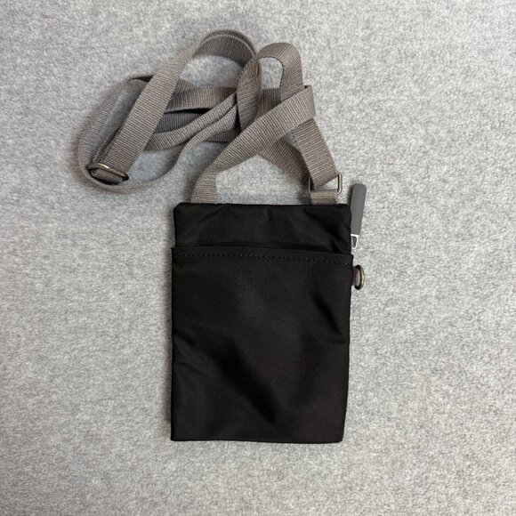 ORI LONDON Black Recycled and Repurposed nylon crossbody bag. NWOT. - Picture 4 of 4